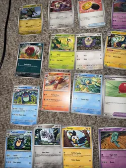 60+ Card Lot Pokemon Black Bolt Base Set Cards - Image 5