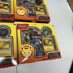- LOT OF 4 - Pokemon TCG Day 2026 Collection Box Pikachu Promo Card - NEW SEALED - Image 3