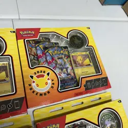 - LOT OF 4 - Pokemon TCG Day 2026 Collection Box Pikachu Promo Card - NEW SEALED - Image 5
