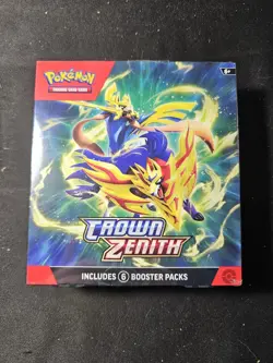 Pokemon TCG Sword & Shield Crown Zenith Booster Bundle CRZ - Factory Sealed - Image 1
