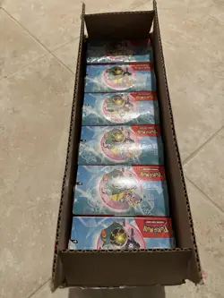 Pokemon Journey Together ENHANCED Booster Box Case 6 Box Case - Open Case - Image 1