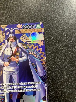 Sengoku SP OP07-046 The Azure Sea’s Seven One Piece Card Game English (OP-14) NM - Image 3