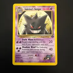 Pokemon Card Sabrina's Gengar 29/132 Gym Challenge Eng inglese nm - Image 1