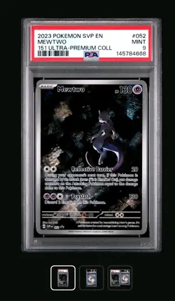 Mewtwo 052 PSA 9 Promo Cards Holo - Image 1