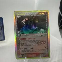 Pokemon TCG Tyranitar Delta Species Holo Stamped Card 16/113 MP - Image 1
