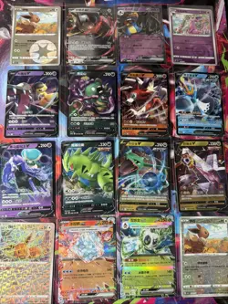 Pokemon 16 Card Lot nm V Max Mega Amazing Ex HOLO Rare Hits Only D67 - Image 1