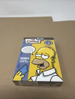 The Simpsons Trading Card Game Set Of 3 - Homer/Bart/Mr Burns NIP -Homer - Image 2