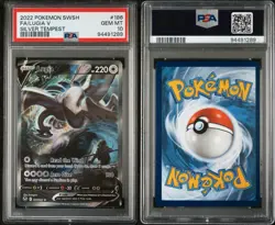 Pokemon Lugia V Silver Tempest Full Alt Art #186 PSA 10 Gem Mint - Image 3