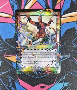 Deadpool, Trading Card NM 7129 Pool Party Foil MTG Secret Lair Unplayed Magic - Image 1
