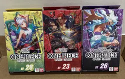 One Piece Card Game Starter Decks Shanks, Luffy, And Yamato Brand New Sealed - Image 1