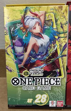 One Piece Card Game Starter Decks Shanks, Luffy, And Yamato Brand New Sealed - Image 2