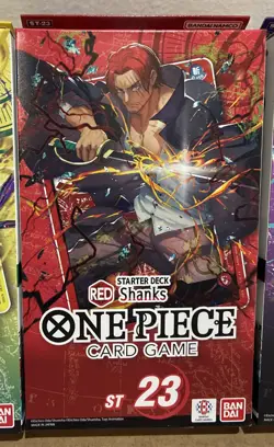 One Piece Card Game Starter Decks Shanks, Luffy, And Yamato Brand New Sealed - Image 3