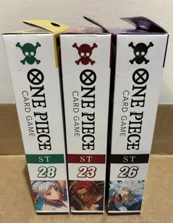 One Piece Card Game Starter Decks Shanks, Luffy, And Yamato Brand New Sealed - Image 5