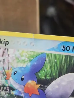 Mudkip 018 Pokemon Card TCG Nintendo Black Star Promo Non Holo Damaged - Image 2