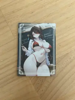 Beidou ST-04 Illustration Liquid Fantasy Card Set Genshin Impact - Image 1