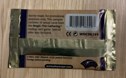 Magic: The Gathering Starter Sampler Pack 10 Cards English 2001 Vintage Wizards - Image 2