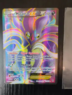 Pokemon TCG XY Phantom Forces Malamar EX Full Art 115/119 Holo Card - Image 1