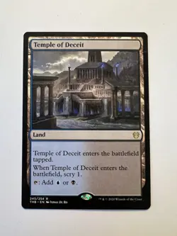 Temple of Deceit - MTG Theros Beyond Death - NM - Image 1