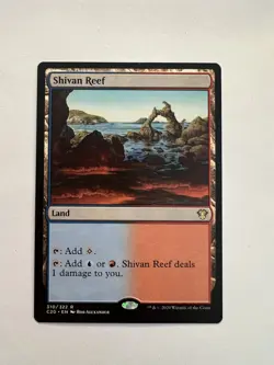Shivan Reef - MTG Commander 2020 - NM - Image 1