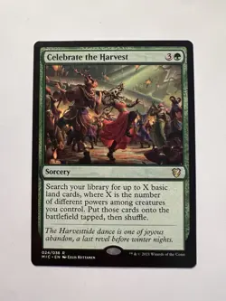 Celebrate the Harvest - MTG Innistrad: Midnight Hunt: Commander - NM - Image 1