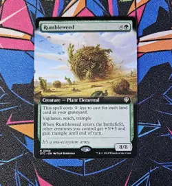 Rumbleweed NM Extended Art MTG Commander Outlaws of Thunder Junction Unplayed - Image 1