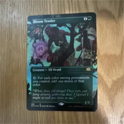 Magic: The Gathering Bloom Tender Double Masters 2022 Foil Rare Elf Druid - Image 1