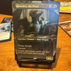 Quandrix, the Proof (Borderless) Secrets of Strixhaven Regular - Image 1