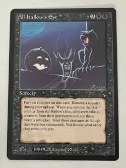 Magic the Gathering MTG Legends All Hallow's Eve NM (Beta Bob) - Image 1
