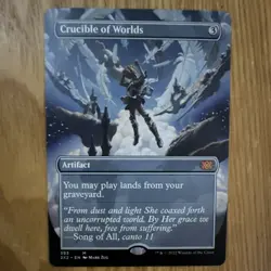 MTG Crucible of Worlds 393 Borderless Mythic Regular Double Masters 2022 EN - Image 1