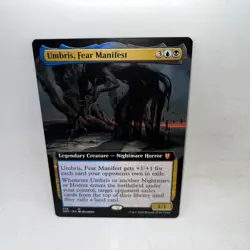 Umbris Fear Manifest Extended Art Innistrad Crimson Vow Magic The Gathering - Image 1