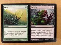 MTG 1x Life Death # 77 Duel Decks: Izzet vs Golgari Magic the Gathering x1 NM - Image 1