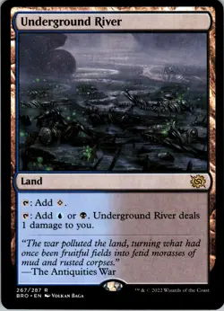 Underground River – R – – Normal – Commander: Modern Horizons 3 – #400 – NM – M - Image 1