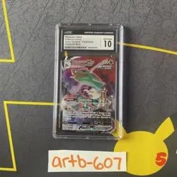 2022 Pokemon Silver Tempest Rayquaza Vmax TG20/TG30 CGC 10 GEM MINT - Image 1