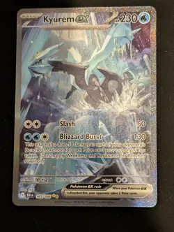 Pokemon Kyurem Ex 165/086 Sv: Black Bolt Special Art Rare Holo English - Image 2