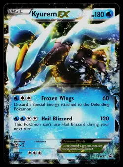 Pokemon Card - Kyurem EX Black And White Promo BW37 Holo Promo - Image 1