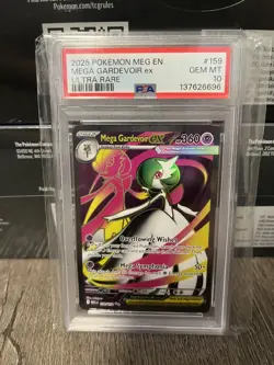 2025 POKEMON MEG EN-MEGA EVOLUTION ULTRA RARE #159 MEGA GARDEVOIR EX PSA 10 - Image 1