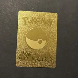 POKEMON PIKACHU & ZEKROM GX TAG TEAM GOLD FOIL RAINBOW CARD Gold Foil Fan Art - Image 2
