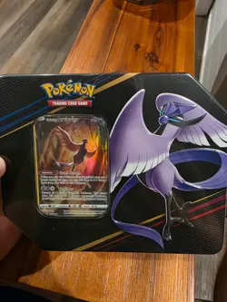 Pokemon TCG Crown Zenith Galarian Articuno Tin NEW SEALED (5 Packs) - Image 1