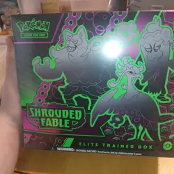 POKEMON SCARLETT & VIOLET SHROUDED FABLE ELITE TRAINER BOX ETB NEW SEALED - Image 1