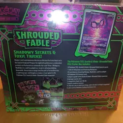 POKEMON SCARLETT & VIOLET SHROUDED FABLE ELITE TRAINER BOX ETB NEW SEALED - Image 2