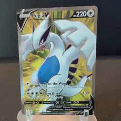 Pokemon TCG Silver Tempest Lugia V Full Art Holo 185/195 - Image 1