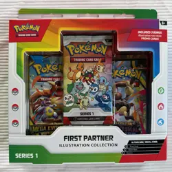Pokemon TCG Ascended Heroes First Partner Illustration Collection Box SEALED - Image 1