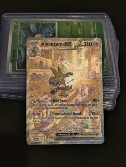 Alakazam ex 201/165 NM Pokemon Scarlet & Violet 151 Special Illustration Rare - Image 2