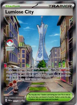 Lumiose City 111/088 Ultra Rare Perfect Order Pokemon Near Mint - Image 1