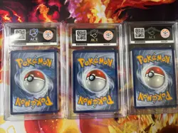 Pokemon 2021 Flareon Jolteon Vaporeon SWSH Premium Collection Promos Ace Graded! - Image 3