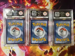 Pokemon 2021 Flareon Jolteon Vaporeon SWSH Premium Collection Promos Ace Graded! - Image 5