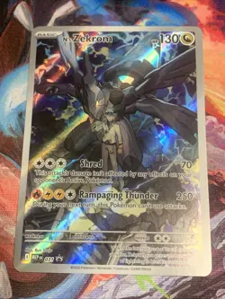 2026 Pokemon N’s Zekrom 031 MEP EN Black Star Promo Holo Full Art - Image 1