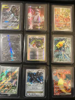 Pokemon Binder Collection Lot with Binder Included - Check Description!! - Image 1