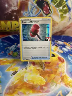 Crushing Hammer 159/202 Line Holo Pokemon Prize Pack Series 2 - Image 1