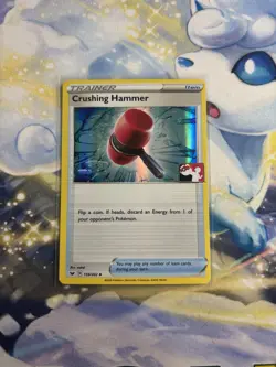 Crushing Hammer 159/202 Line Holo Pokemon Prize Pack Series 2 - Image 3